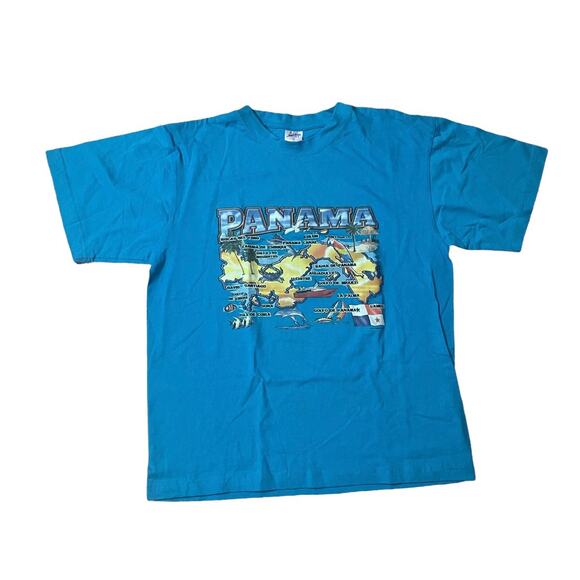 Vintage Other - Vintage Panama Travel Tee small